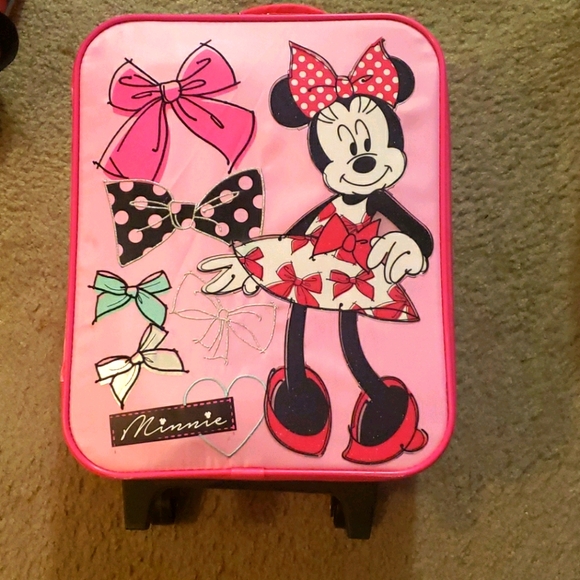 Disney Minnie Mouse carryon bag.